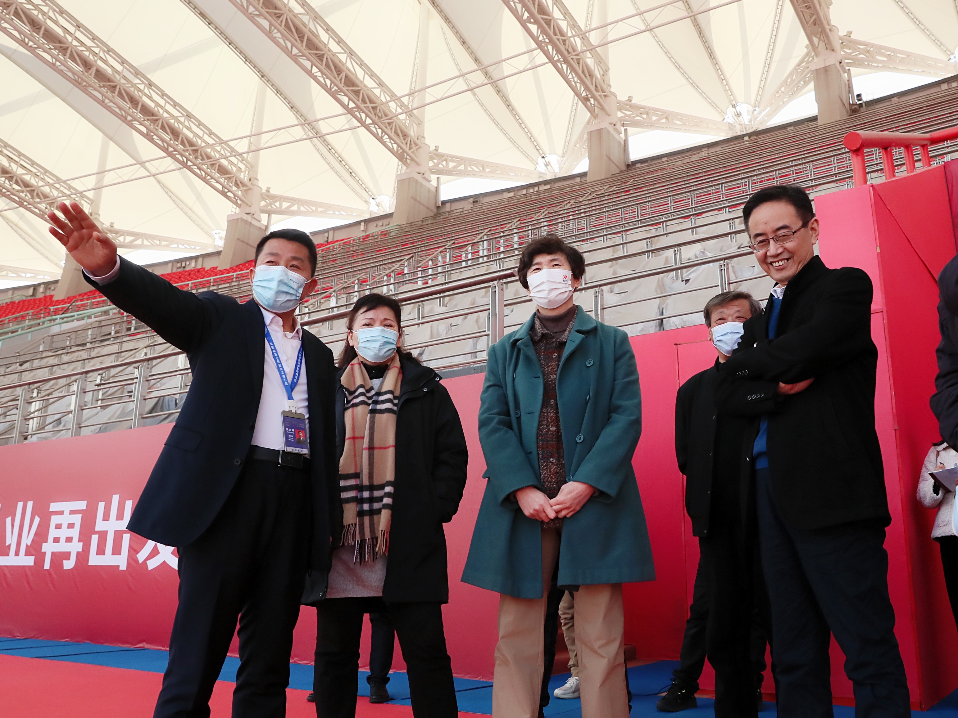 邱汝來公司調(diào)研第八屆全國(guó)大眾冰雪季啟動(dòng)儀式會(huì)場(chǎng)、賽事場(chǎng)館籌備等工作