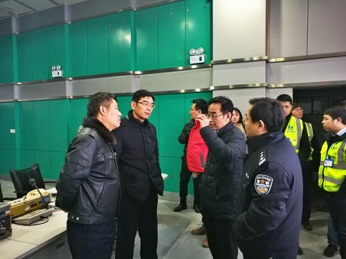 軍運會執委會安保部組織專題調研體育中心軍運會場館建設安保工作(圖1)