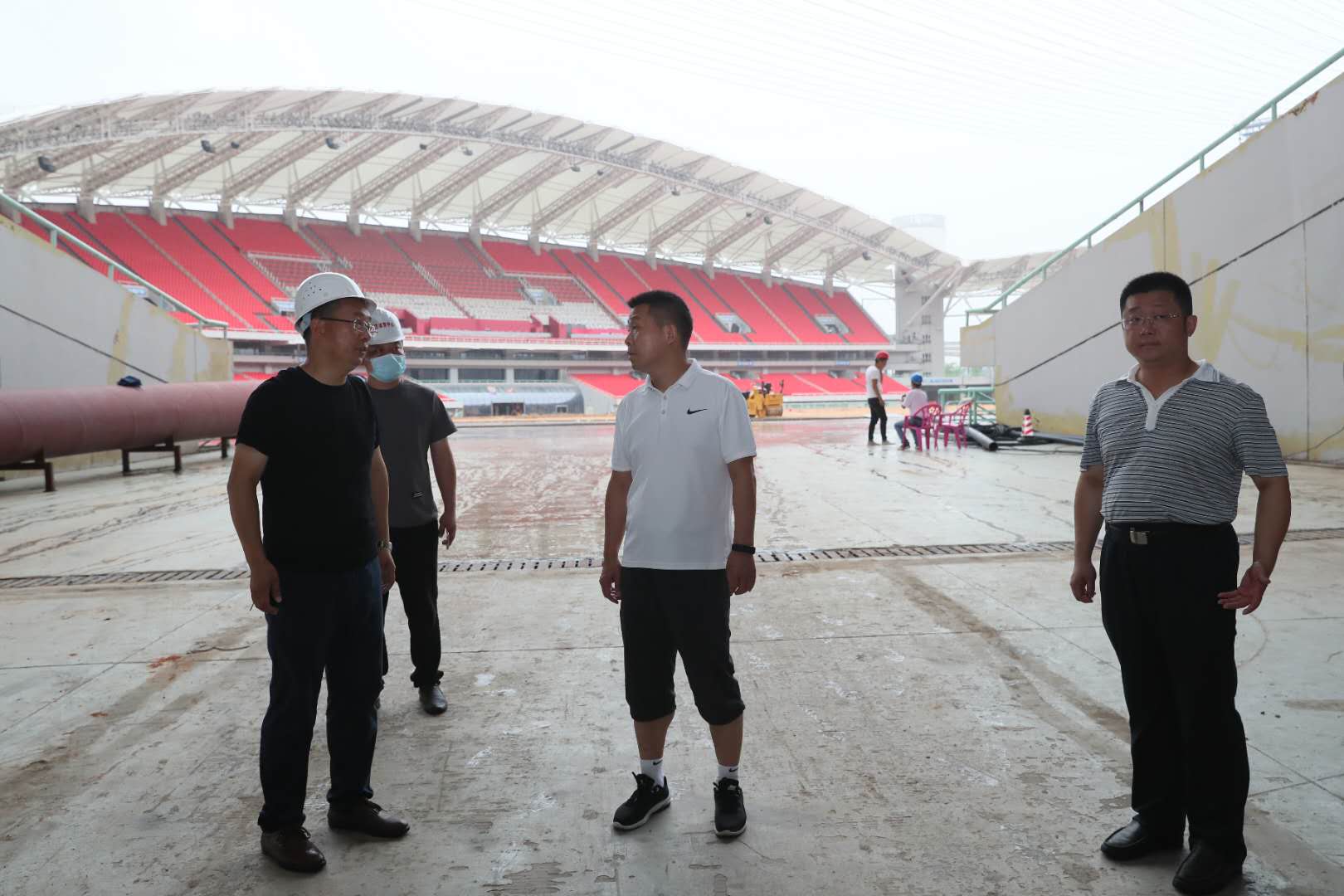 落實安全生產責任，強化暴雨應急措施，確保復工復產工作順利推進(圖1)