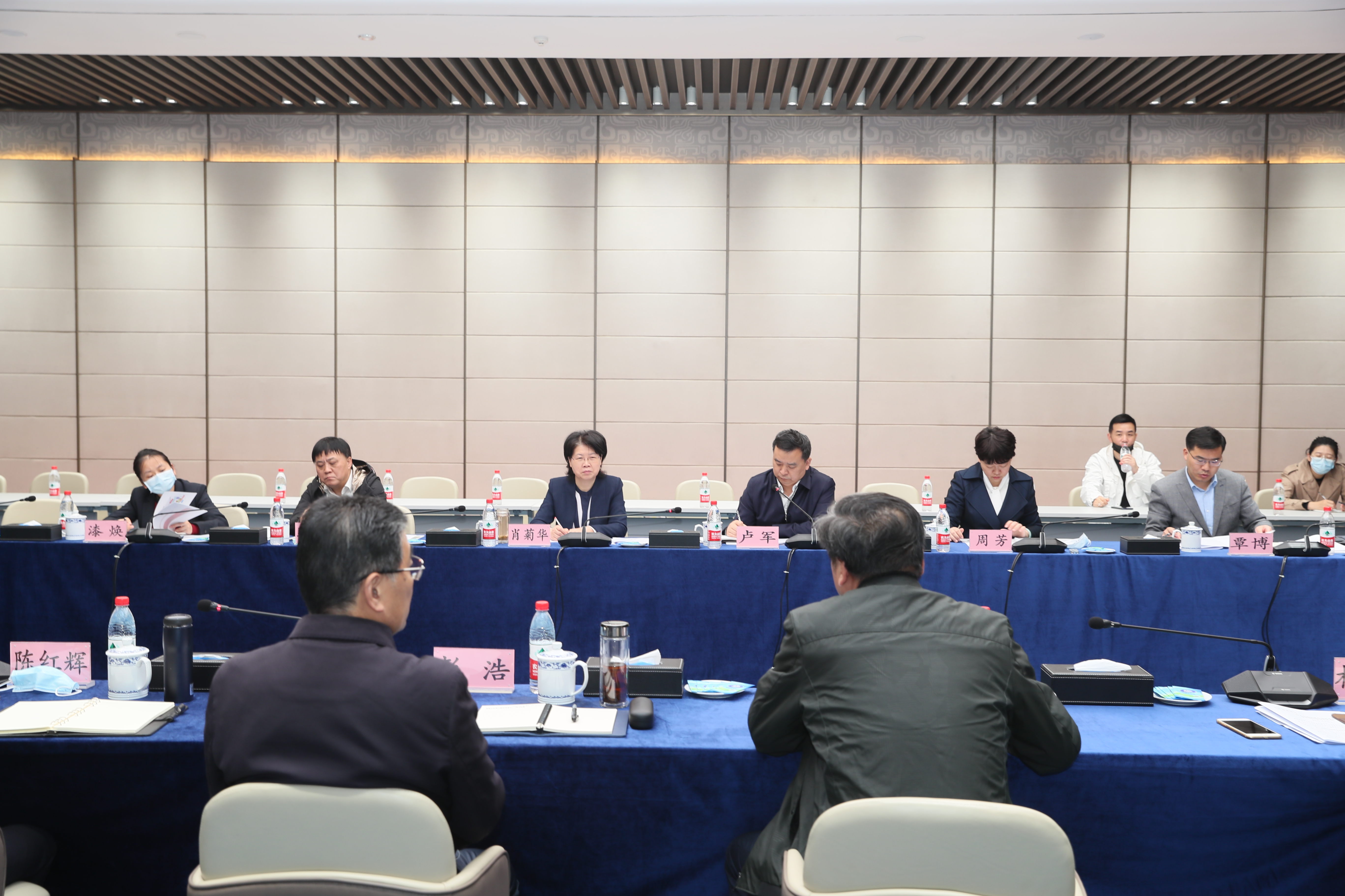 副省長肖菊華來公司調研：武漢體育中心在做好軍運會“后半篇文章”中具有標桿意義(圖11)